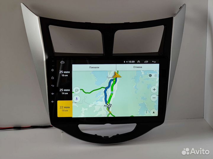 Магнитола hyundai solaris 1 solaris 2 creta