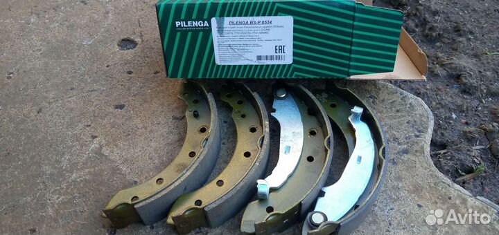 Тормозные колодки renault logan