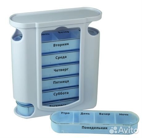 Таблетница Master Uni Family на 7 дней /органайзер