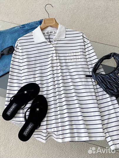 Лонгслив miu miu