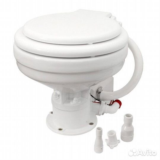 Унитаз судовой 360х445, в комплекте с электр.помпо