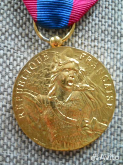 Французская медаль 