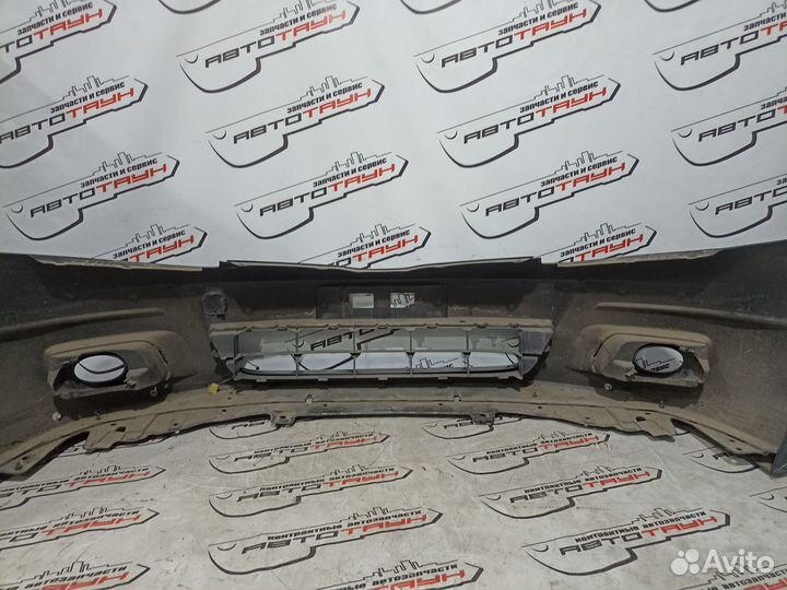 Бампер honda airwave GJ1 GJ2 71101slan00ZA 2 модель передний черный, NH731P FA309Z