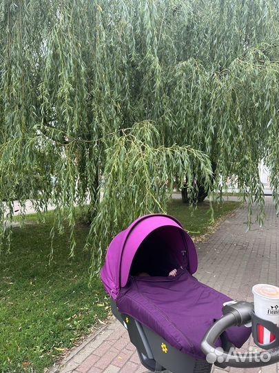 Коляска dsland 2 в 1 (Stokke) purple