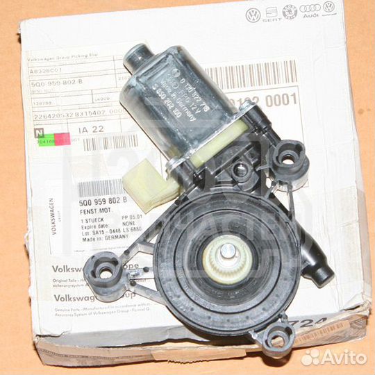 Мотор стеклоподъемника ауди шкода фольцваген