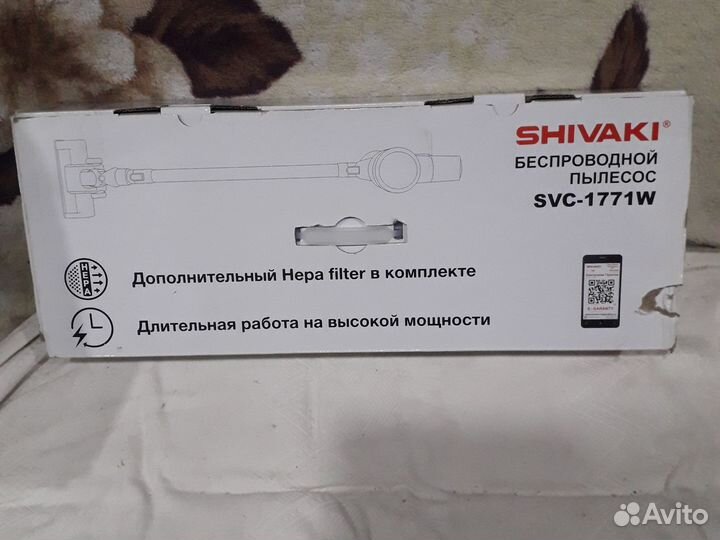 Пылесос швабра shivaki SVC-1771W