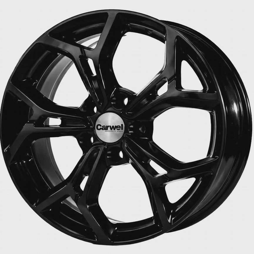 Диски Carwel Карачи 7x17 5x114.3 ET40 D66.1 BK