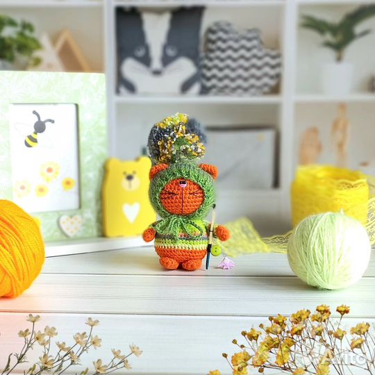 Вязаный Котик