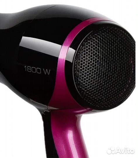 Фен Redmond RF-522, 1800 Вт, черный, фиолетовый