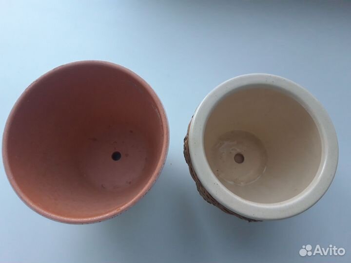 Горшки для цветов б/у