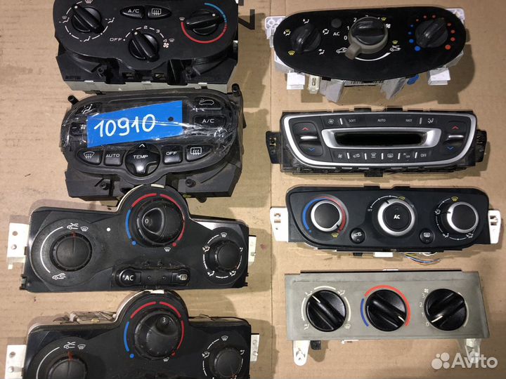 Блок управления отопителя renault peugeot