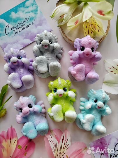 Мыло ручной работы Дракон