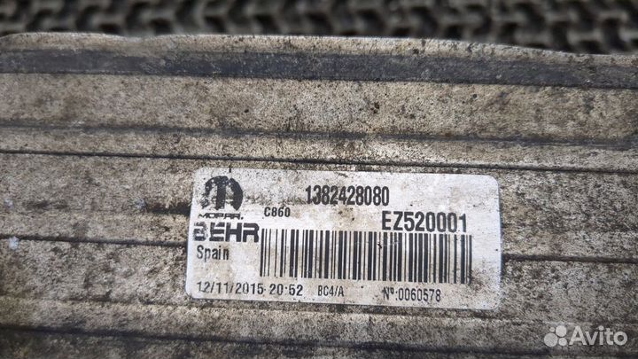 Радиатор интеркулера Citroen Jumper (Relay) 2014