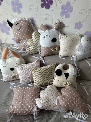 Бортики в кроватку