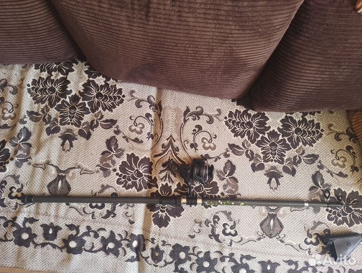 Фидерное удилище с катушкой