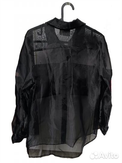 Черная полупрозрачная блузка с ASOS