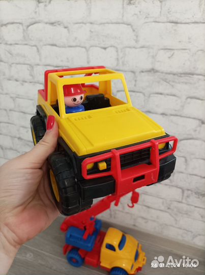 Пакет детских машинок для возраста 1-3 года