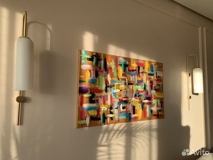 Картина маслом абстракция