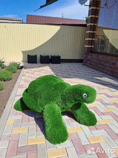 Топиарий фигуры,Геопластика укладка искус.газона