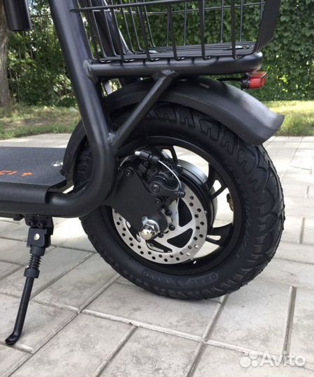 Электросамокат Кугоо с Корзиной