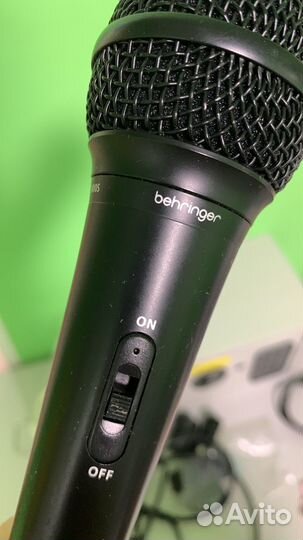 Микрофон behringer xm1800s +Кейс кожаный