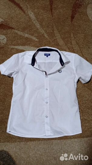 Рубашка белая для школы