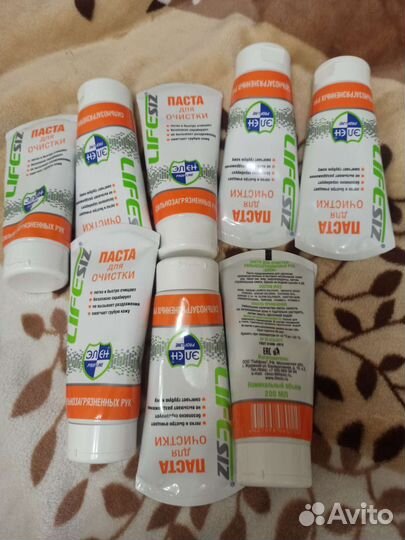 Паста для мытья сильнозагрязнённых рук life-SIZ