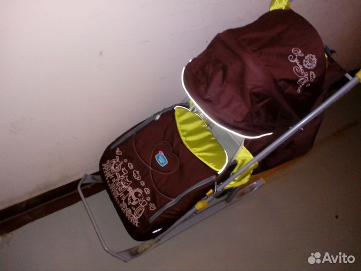 Санки-коляска