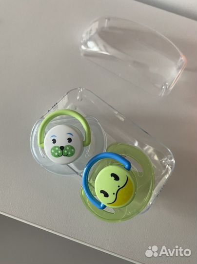 Соска пустышка avent 6 18 новая 2 шт