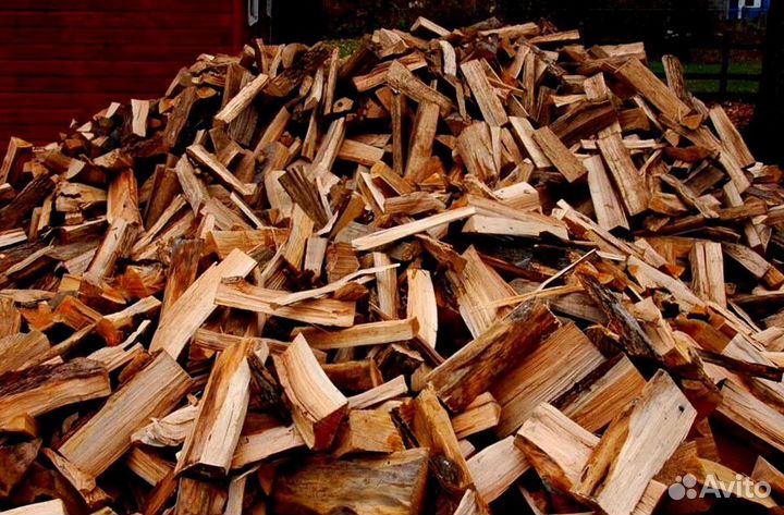 Дрова естесвенной влажности