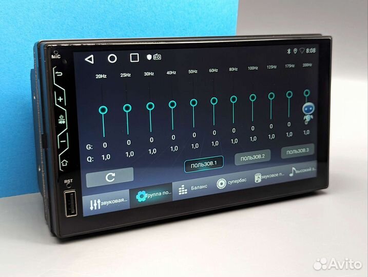 Магнитола 2din 7 дюймов CarPlay DSP камера 360