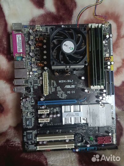 Материнская плата am2 комплект