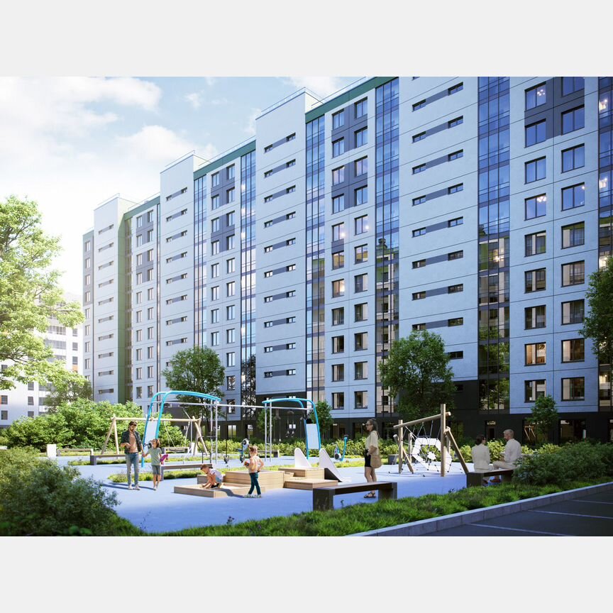 1-к. квартира, 35 м², 7/12 эт.