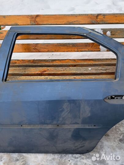 Дверь задняя левая логан