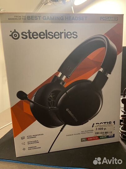 Игровые наушники Steelseries arctis 1