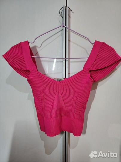 Топ розовый. Новый