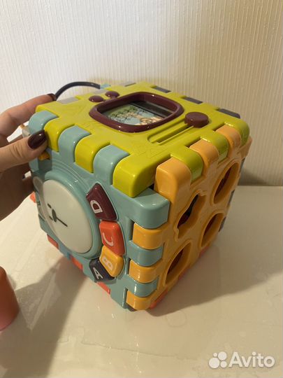 Бизиборд сортер бизикуб монтессори