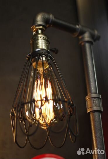 Декоративные настольные лампы лофт