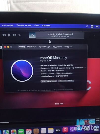 Apple MacBook Pro 13 retina 2015