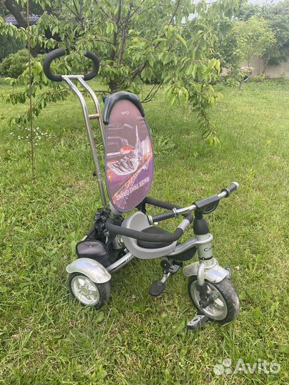 Детский велосипед-коляска