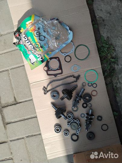 Запчасти на питбайк 125