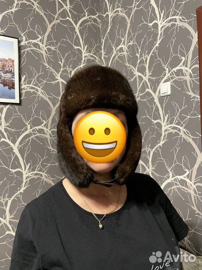 Шапка ушанка норка мужская