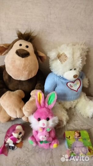Пакетом детские игрушки