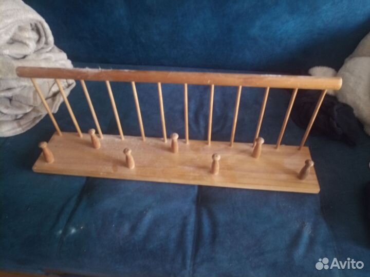Вешалка деревянная настенная СССР
