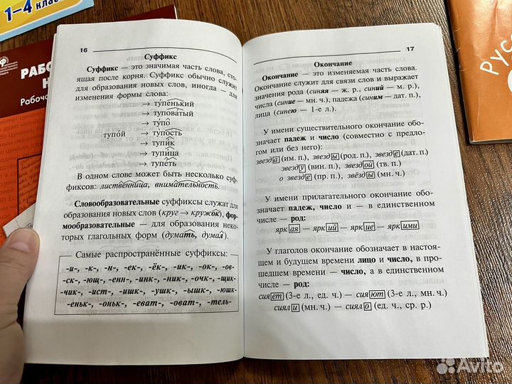 Пособия по русскому языку 1,2,3,4,5