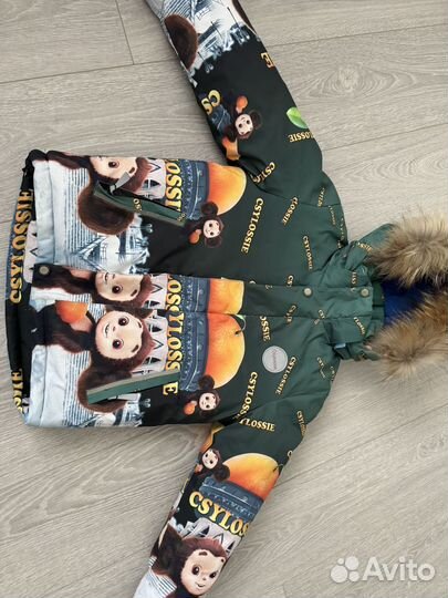 Зимний комбинезон для мальчика новый 122