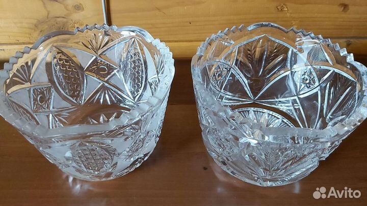 Хрустальная конфетница СССР
