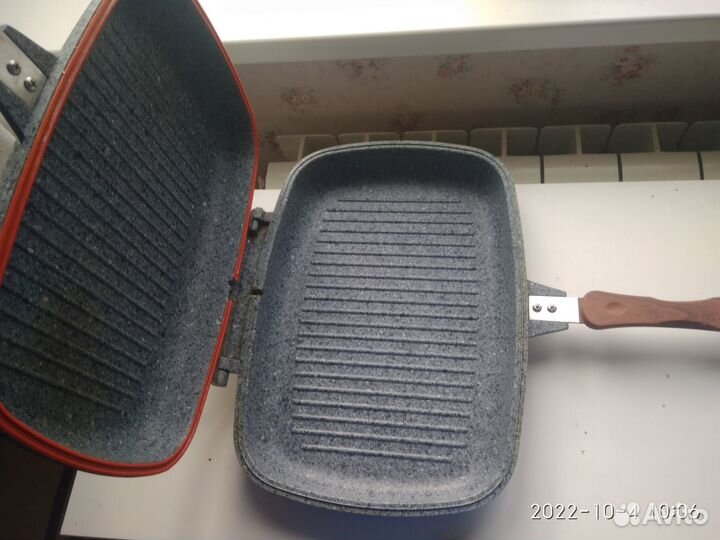 Двухсторонняя сковорода-гриль 