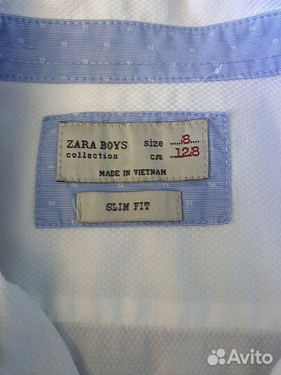 Рубашка школьная 128