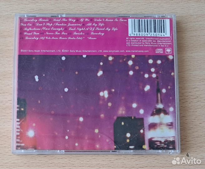 CD Mariah Carey – Glitter EX russia